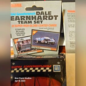 Dale Earnhardt Team Set Collectible Cards Unopened 1992 Traks Set